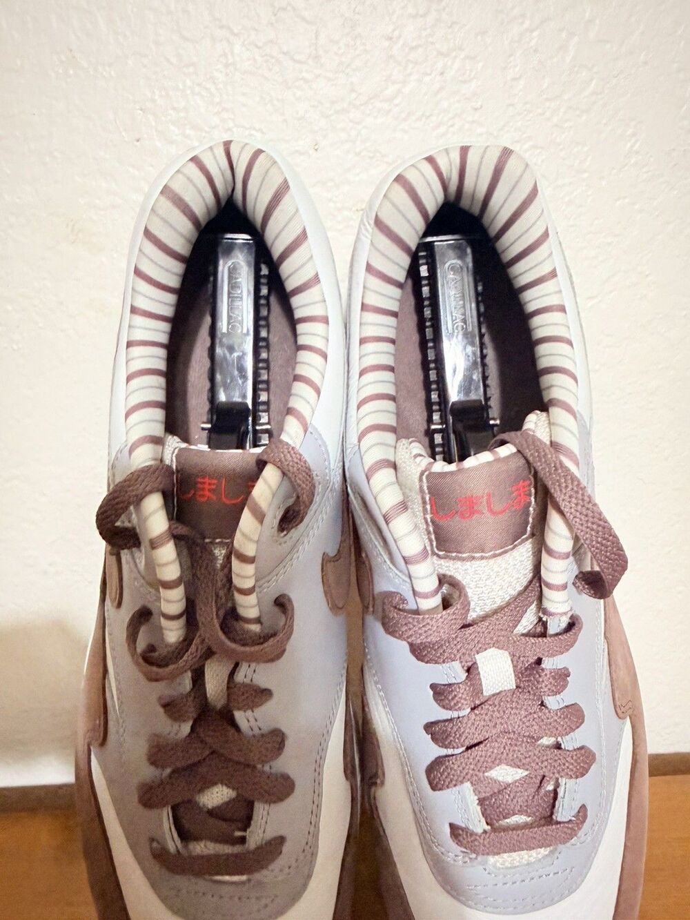 Nike Air Max 1 PRM Shima Shima Summit White Plum FB8916-100 Mens Size 11.5 - Picture 8 of 10